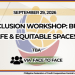 GAD+ INCLUSION WORKSHOP: Building Safe & Equitable Spaces