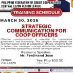 STRATEGIC COMMUNICATION FOR COOP OFFICERS