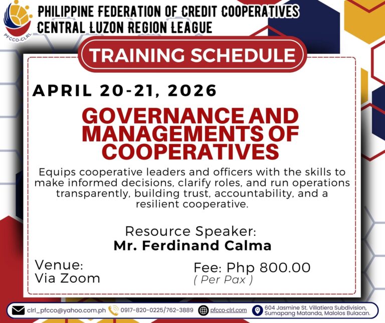 Governance and Management of Cooperatives