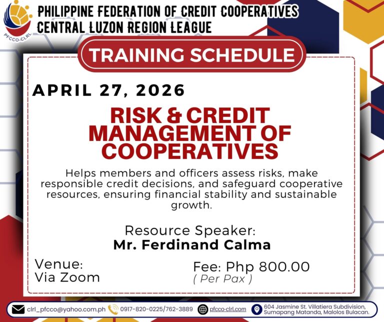 Risk & Credit Management of Cooperatives