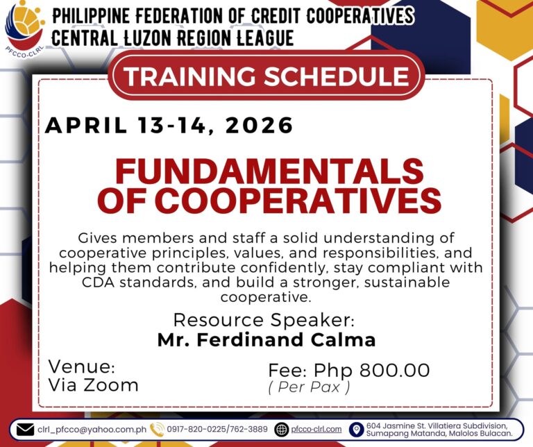 Fundamentals of Cooperatives