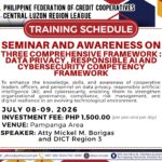 Seminar and Awareness Program on Three Comprehensive Frameworks: Data Privacy, Responsible AI, and Cybersecurity Competency Framework